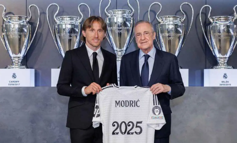ريال مدريد يُجدد عقد مودريتش ويستعد لصفقة فيليكس مع أستون فيلا - يلا شوت - Yalla Shoot اهم مباريات اليوم بث مباشر كورة لايف ريال مدريد يُجدد عقد مودريتش ويستعد لصفقة فيليكس مع أستون فيلا