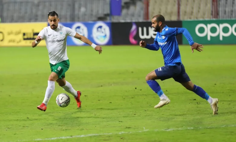 102785-المصرى-وسموحة - يلا شوت - Yalla Shoot اهم مباريات اليوم بث مباشر كورة لايف التعادل السلبي يخيم على الشوط الأول بين سموحة والإسماعيلي في الدوري المصري