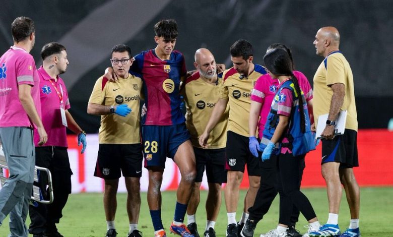 تعرض مارك بيرنال لاعب خط الوسط برشلونة إلى تمزق في الرباط الصليبي - يلا شوت - Yalla Shoot اهم مباريات اليوم بث مباشر كورة لايف تعرض مارك بيرنال لاعب خط الوسط برشلونة إلى تمزق في الرباط الصليبي